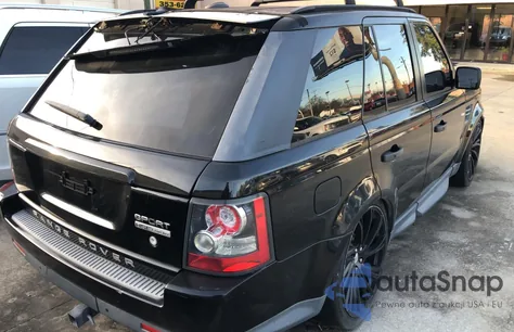 2011 Land Rover Range Rover Sport Hse из США, поврежденный, VIN SALSK2D43BA270177